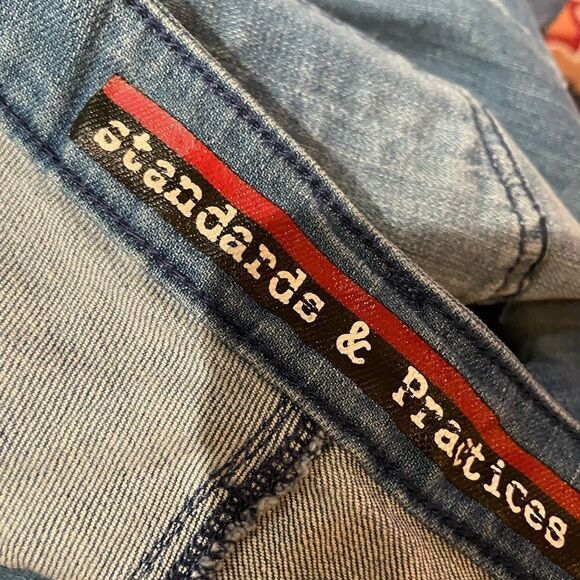 Standards & Practices Meryl Streight Cropped jeans size 16 - Picture 9 of 14